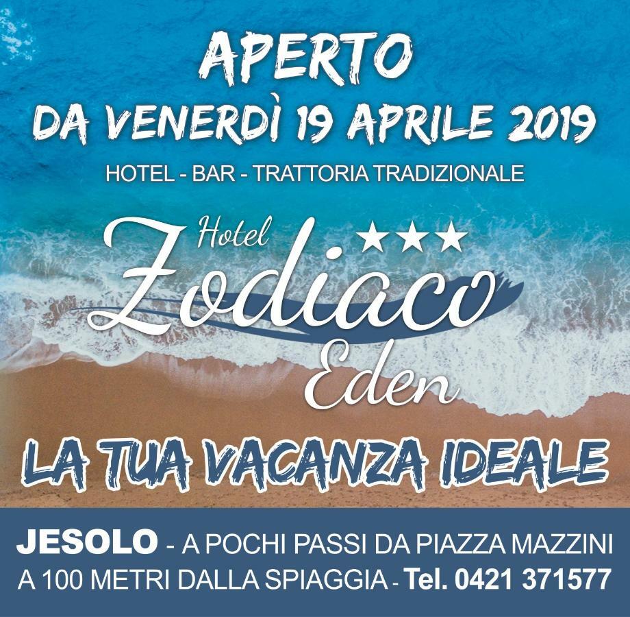 Hotel Zodiaco Lido di Jesolo Exteriör bild